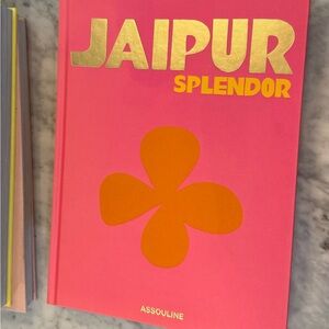 Assouline Jaipur Splendor coffee table book pre owned